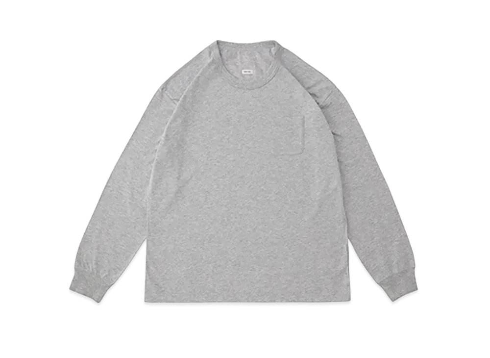 visvim ULTIMATE JUMBO TEE L/S "Grey"
