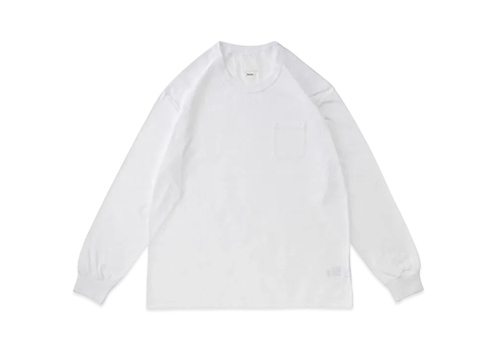 visvim ULTIMATE JUMBO TEE L/S "White"
