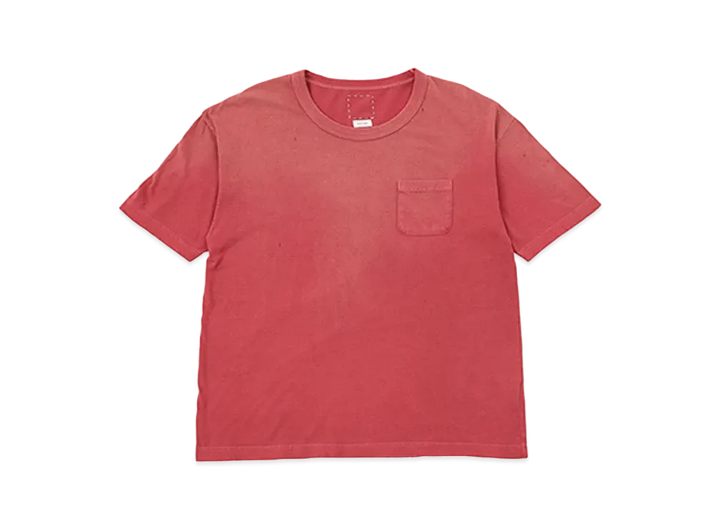 visvim JUMBO TEE S/S CRASH "Red"
