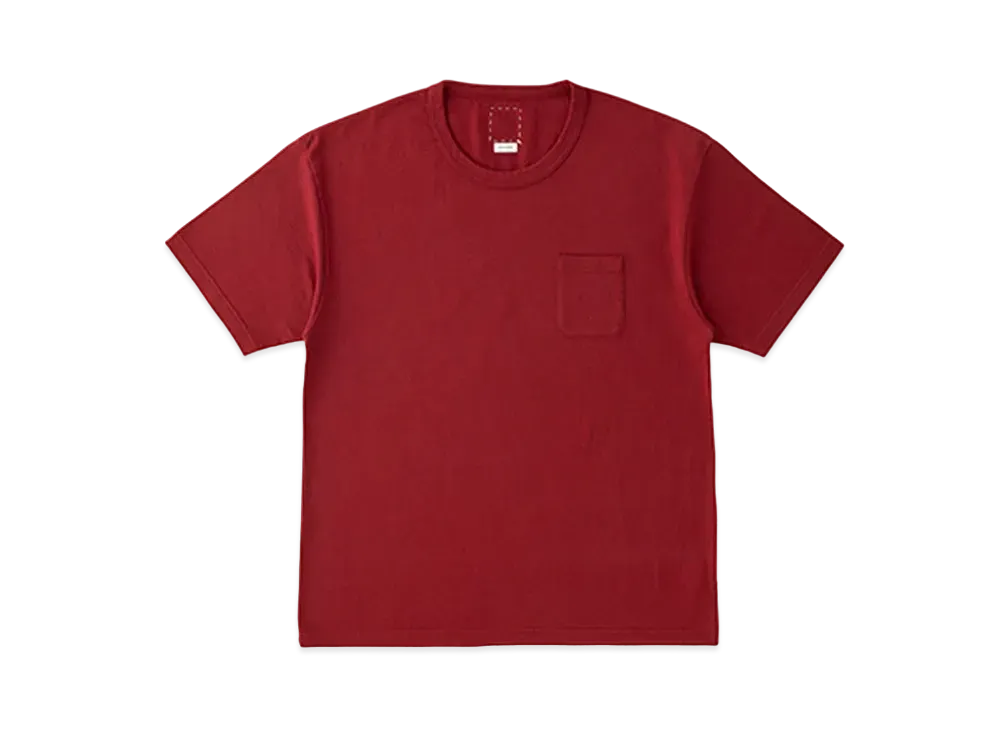 visvim JUMBO TEE S/S (C/WS) "Red"