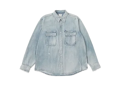 visvim SS HANDYMAN SHIRT CRASH "Denim"