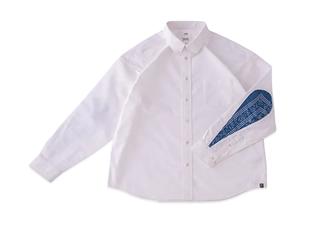 visvim ALBACORE GARUDA SHIRT L/S "White"