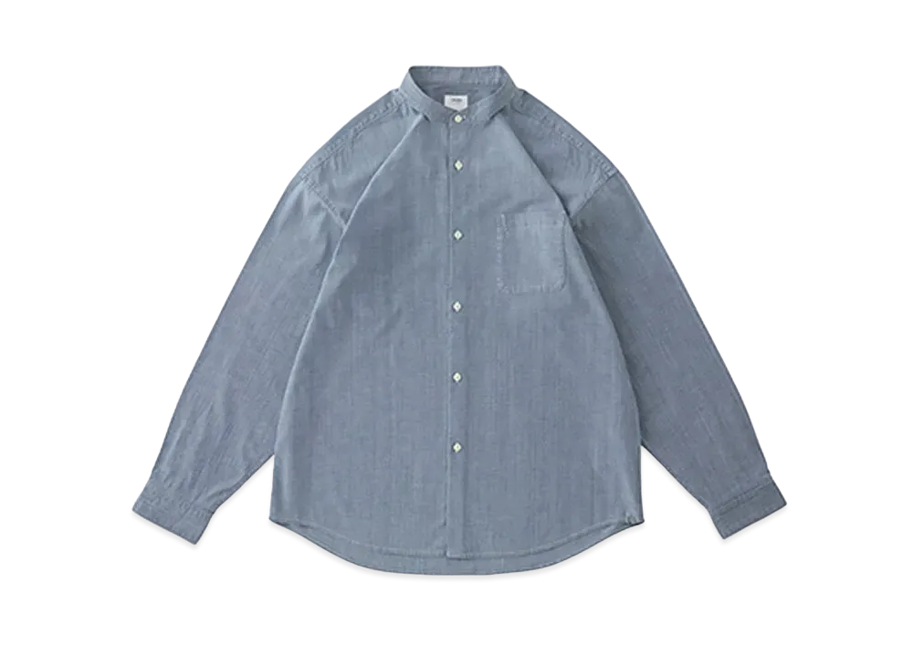 visvim INGALL II L/S (C/SI CHAMBRAY) "Indigo"