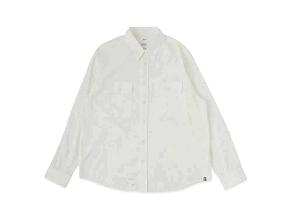 visvim LUMBER L/S (C/SI CHAMBRAY) "White"