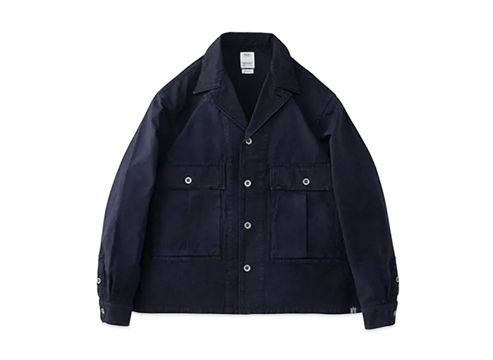 visvim DOMAIN L/S DMGD "Navy"