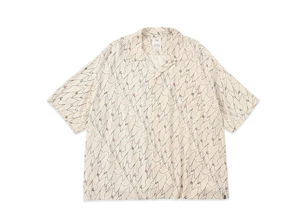 visvim WALLIS SHIRT S/S "Ivory"