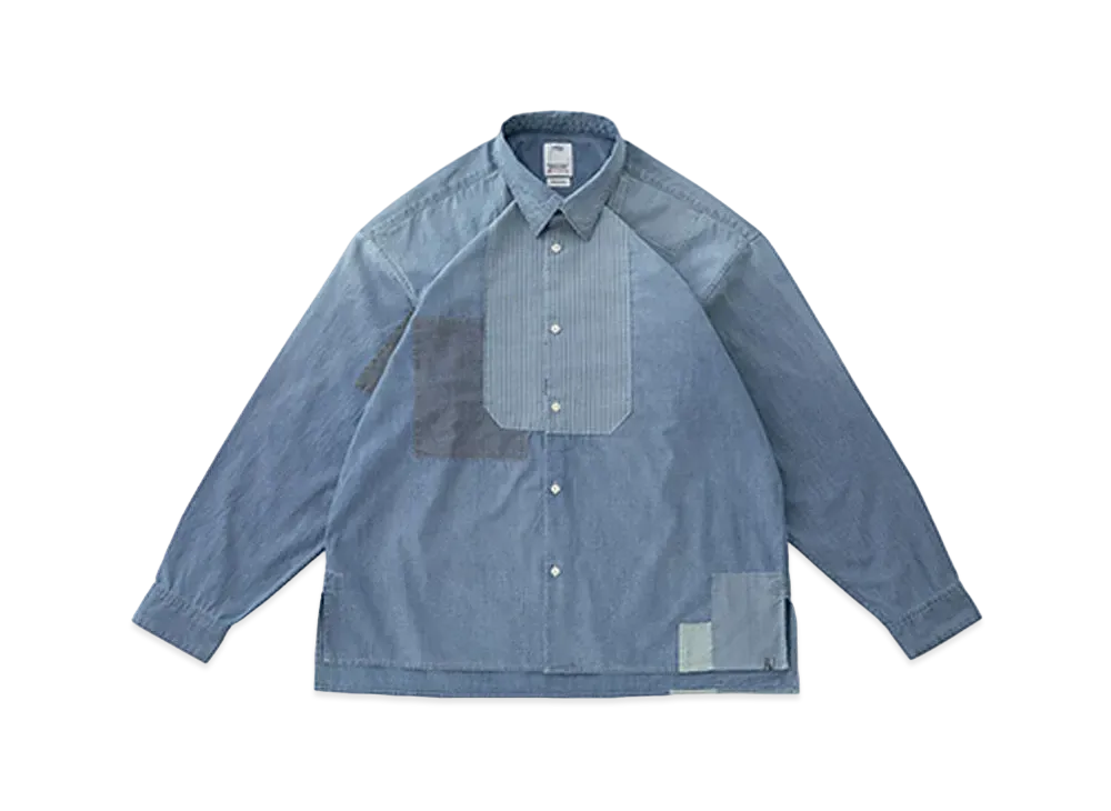 visvim CHORE P.W. SHIRT L/S CHAMBRAY "Lt.Indigo"