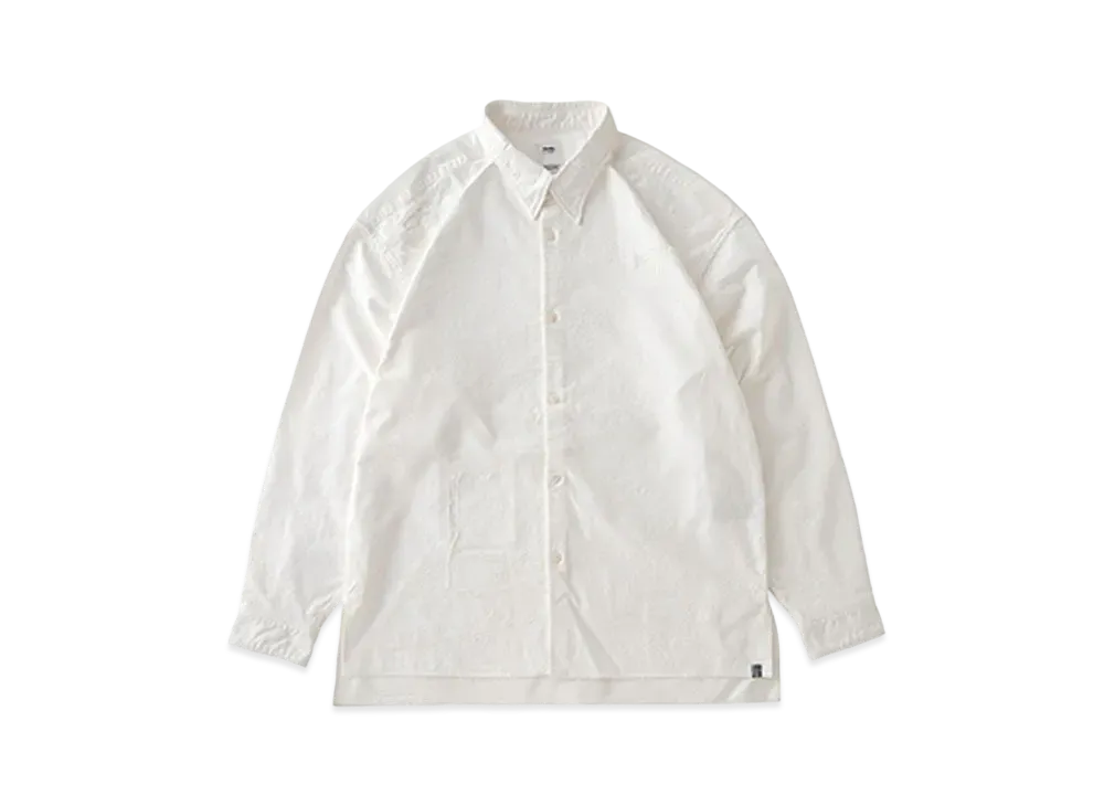 visvim TRAVAIL SHIRT L/S CRASH "White"