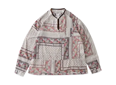 visvim TUNIC P.O. PATCHWORK (N.D.) "Grey"