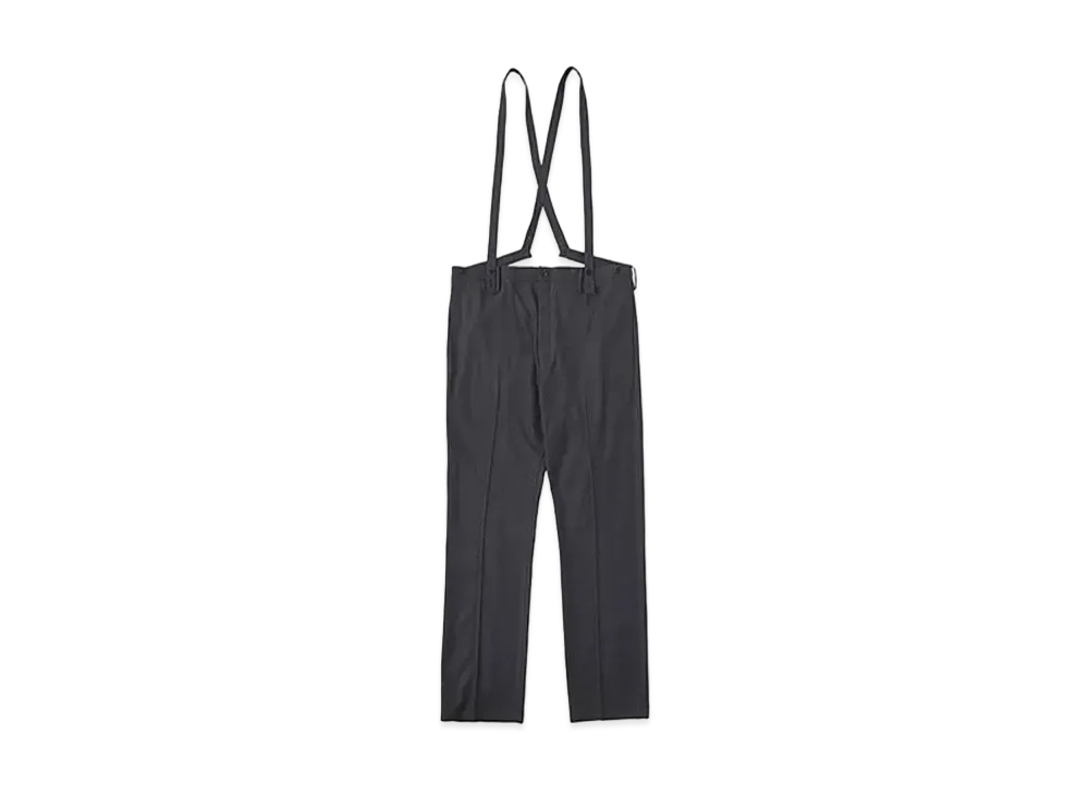 visvim TRAVAILLER BRACES PANTS "Charcoal"