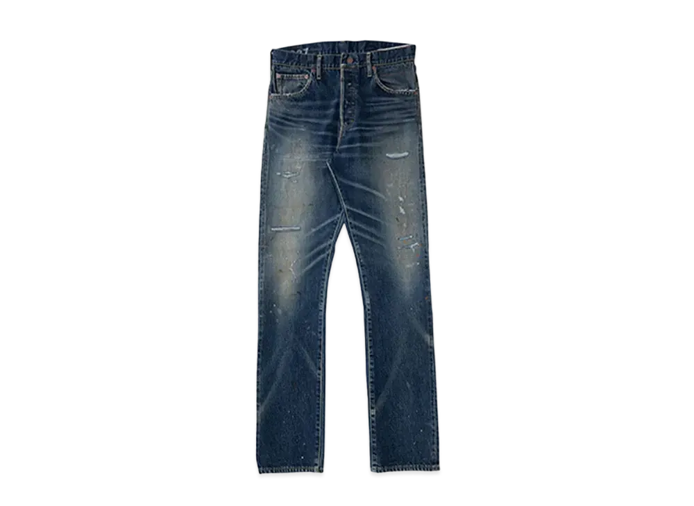 visvim SOCIAL SCULPTURE 16 DAMAGED-27 L32 "Denim"