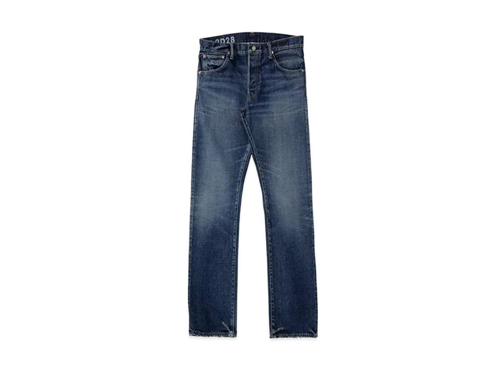 visvim SOCIAL SCULPTURE 01 SLIM DAMAGED-28 L30 "Denim"