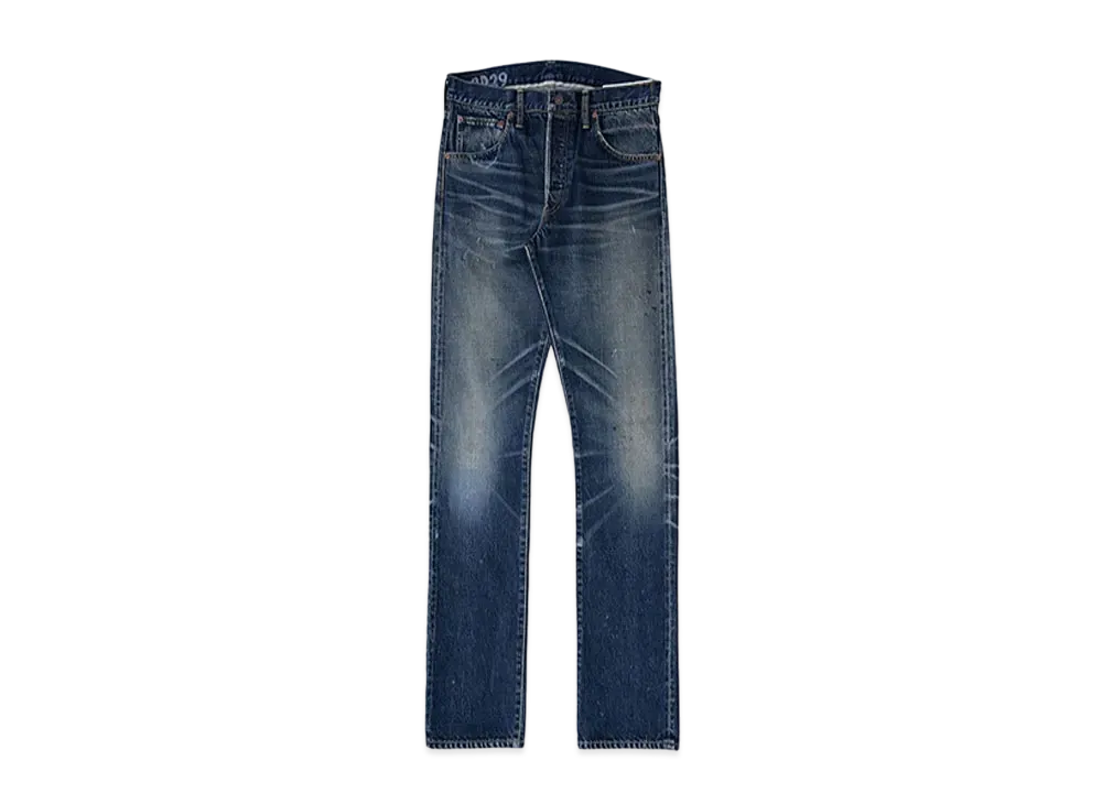 visvim SOCIAL SCULPTURE 01 SLIM DAMAGED-29 L30 "Denim"