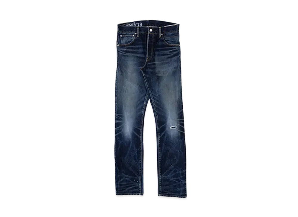 visvim SOCIAL SCULPTURE 01 SLIM DRY-18 "Denim"