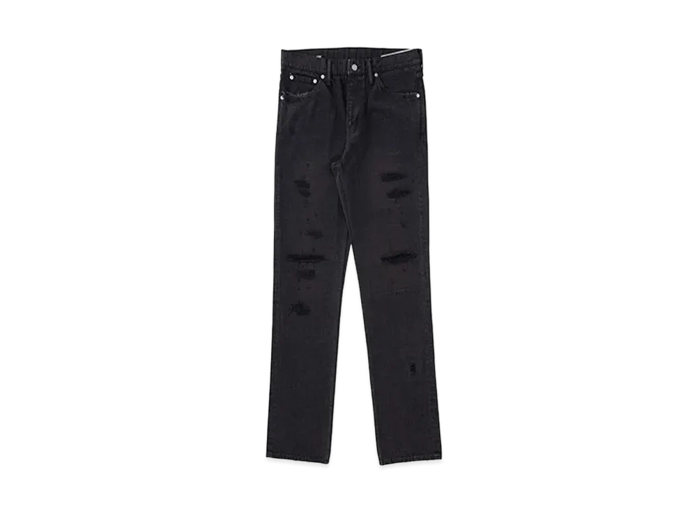 visvim SOCIAL SCULPTURE 03 BLK DMGD-17 L32 "Denim"
