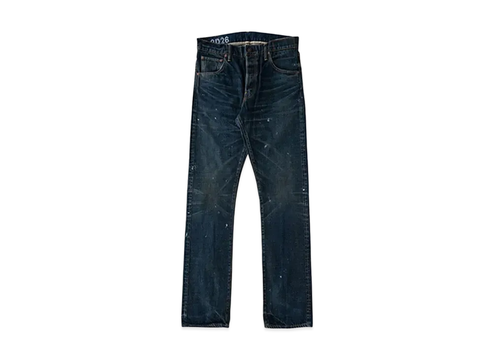 visvim SOCIAL SCULPTURE 01 SLIM DAMAGED-26 L32 "Denim"