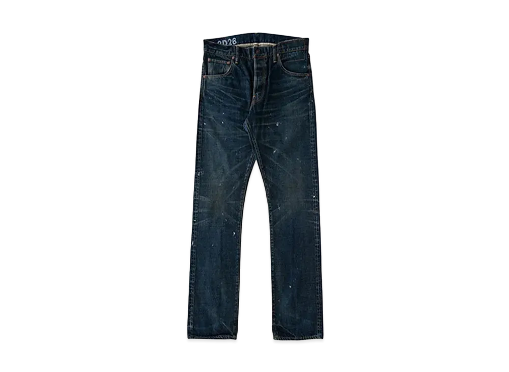 visvim SOCIAL SCULPTURE 01 SLIM DAMAGED-26 L30 "Denim"