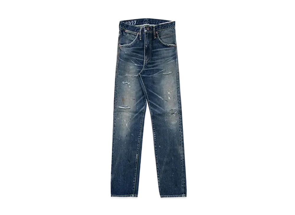 visvim SOCIAL SCULPTURE 18 DAMAGED-27 L32 "Denim"