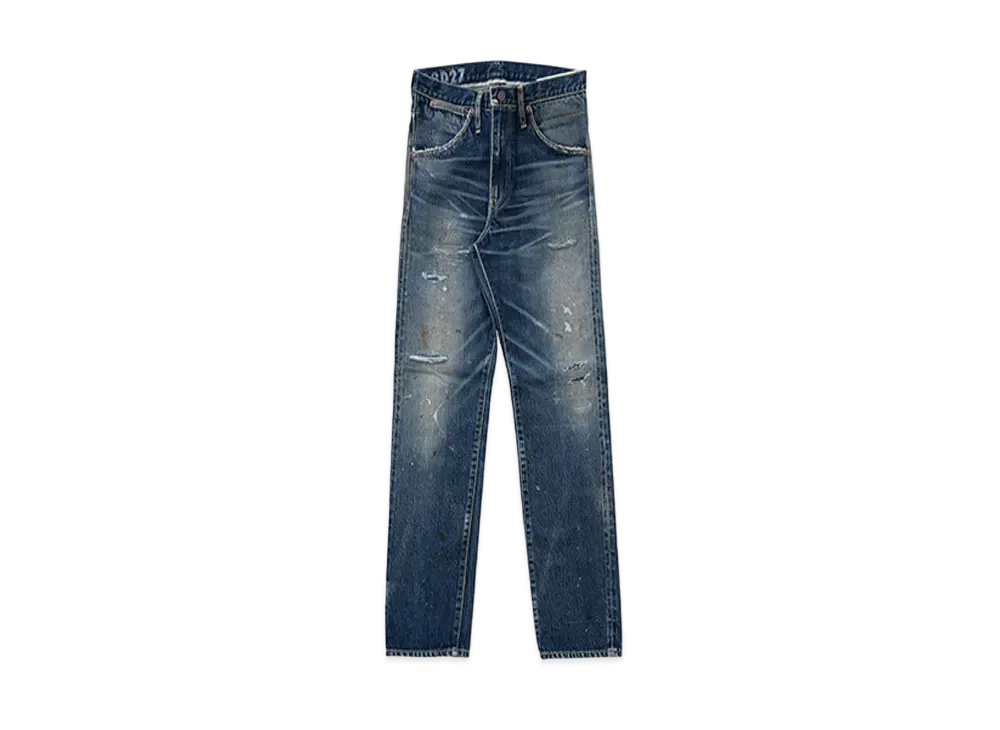 visvim SOCIAL SCULPTURE 18 DAMAGED-27 L30 "Denim"