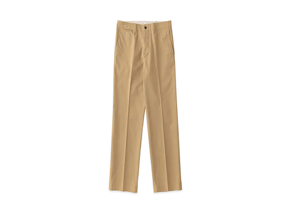 ビズビム チノ パンツ HW "カーキ"