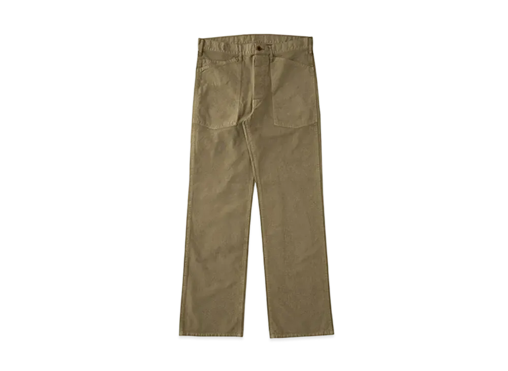 visvim CARPENTER PANTS DMGD "Khaki"