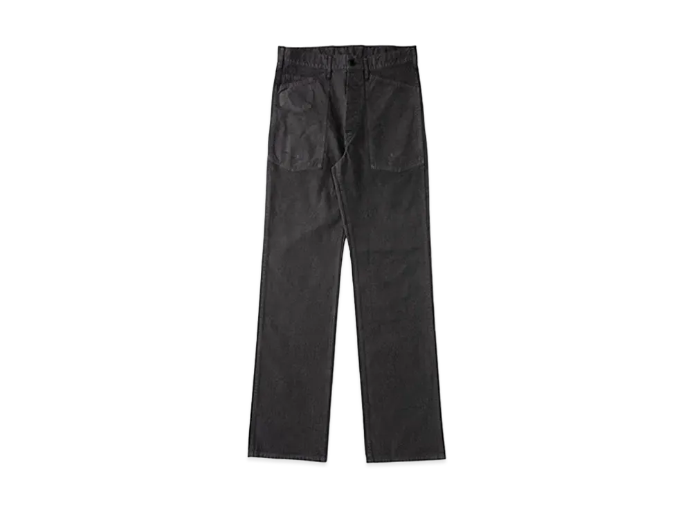 visvim CARPENTER PANTS DMGD "Black"
