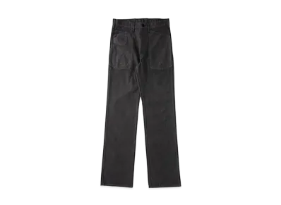 visvim CARPENTER PANTS DMGD "Black"