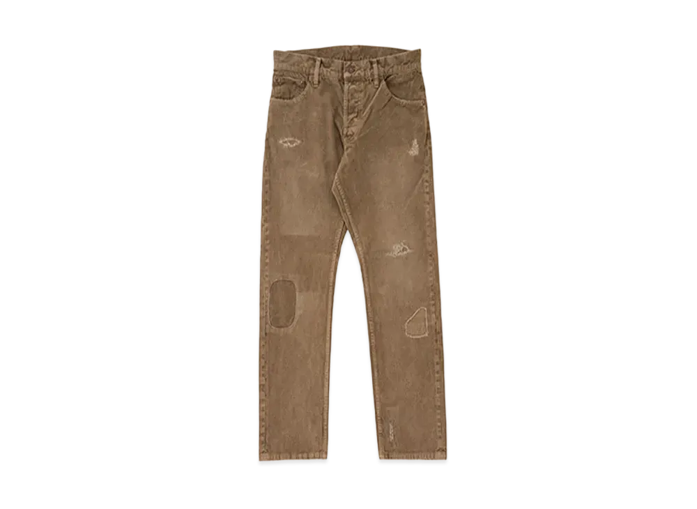 visvim FLUXUS 10 CORDS CRASH "Beige"