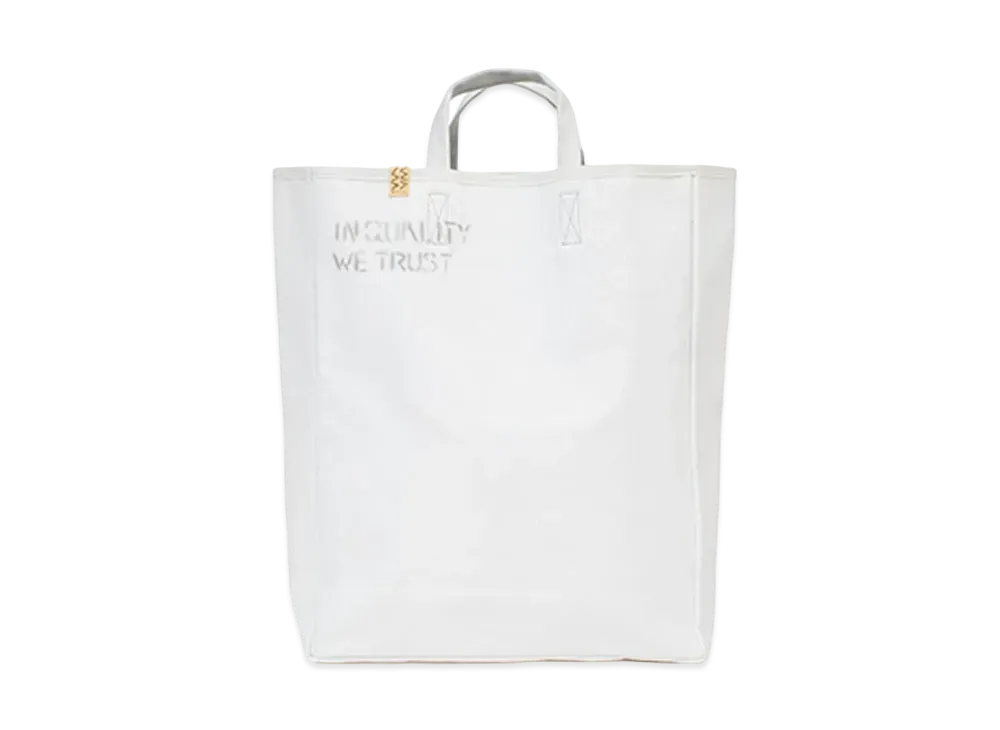 visvim MIL TRADER BAG (L) "White"