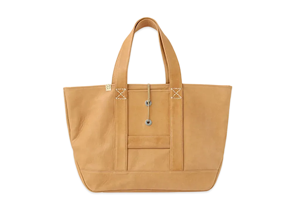 visvim HOMER TOTE (L) (FR VEG.LB) "Lt.Brown"
