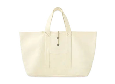 visvim HOMER TOTE (XL) (FR VEG.LB) "Ivory"