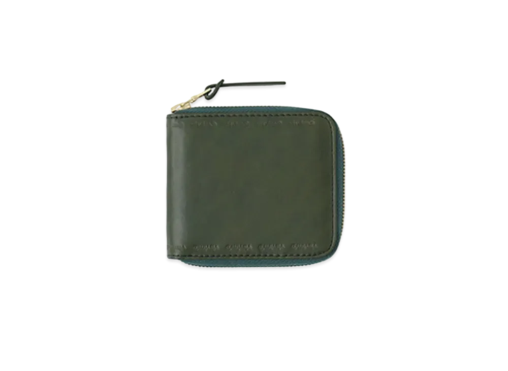 visvim LEATHER BI-FOLD "Green"