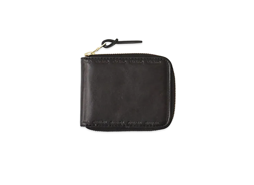 visvim LEATHER BI-FOLD "Black"
