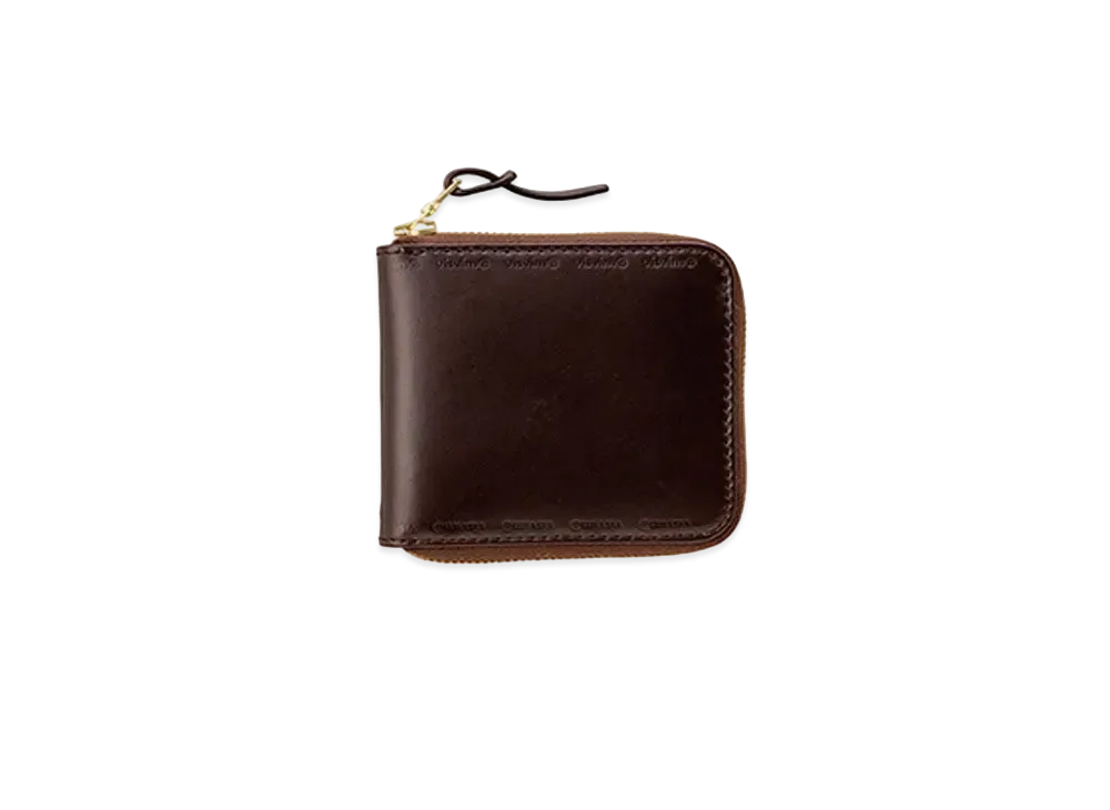 visvim LEATHER BI-FOLD "Dk.Brown"