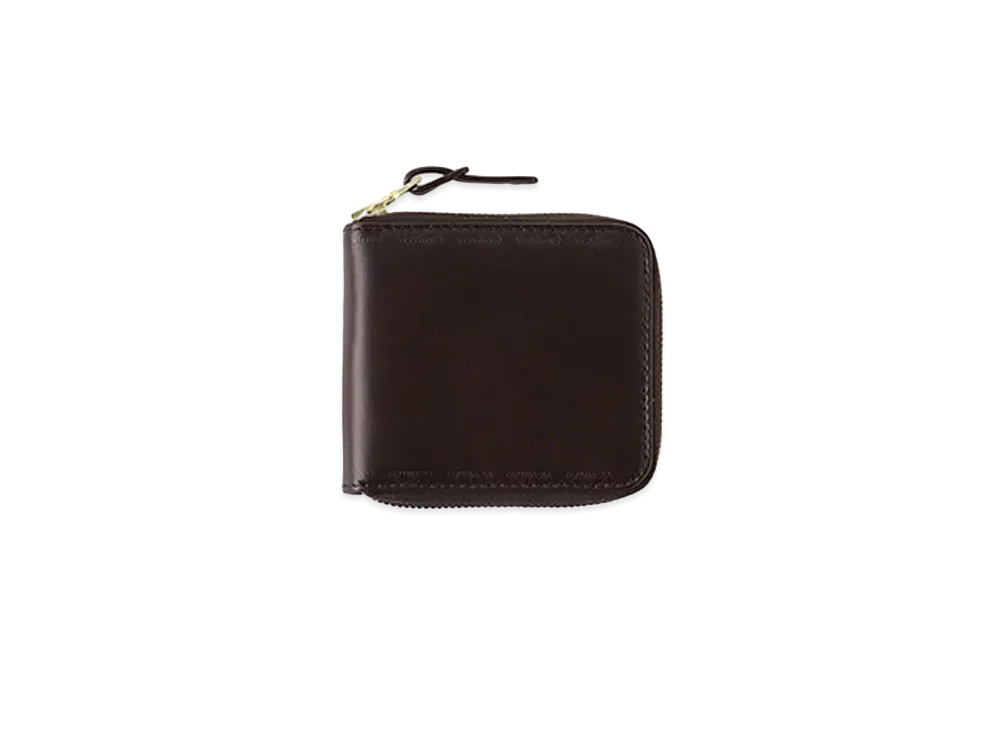 visvim LEATHER BI-FOLD "Burgundy"