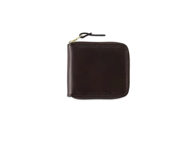 visvim LEATHER BI-FOLD "Burgundy"