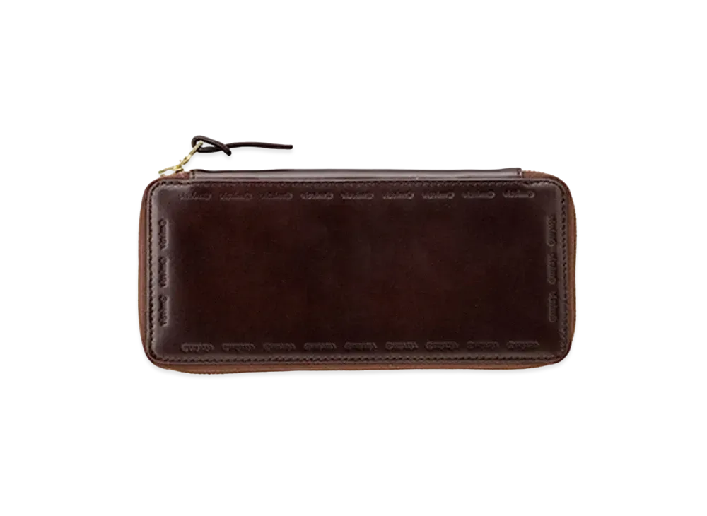 visvim LEATHER LONG WALLET "Dk.Brown"
