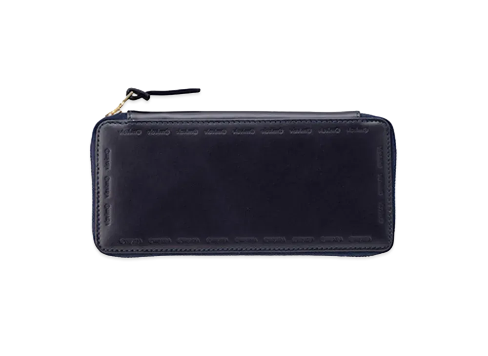 visvim LEATHER LONG WALLET "Navy"
