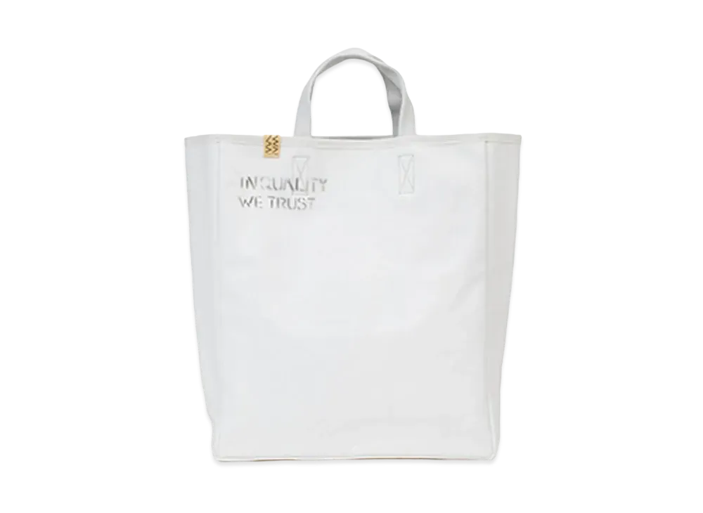 visvim MIL TRADER BAG (M) "White"