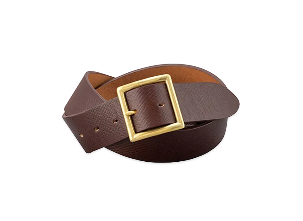 visvim YOGI BELT 40MM "Brown"