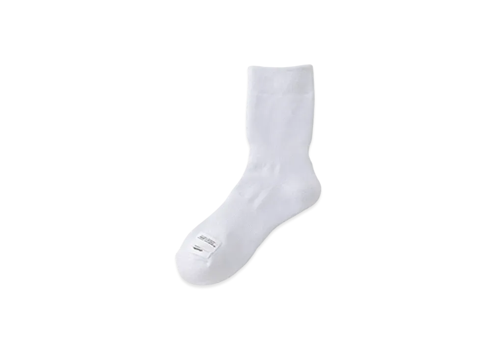 visvim ACHILLES SOCKS MID "White"