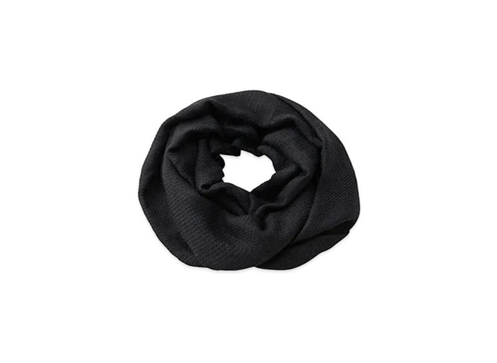visvim KHATA COWL (SILK/CASHMERE) "Black"