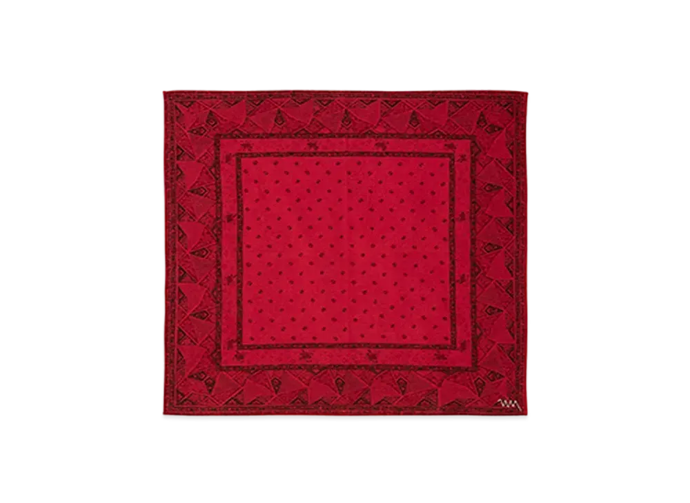 visvim KHADI BANDANA (N.D.) #2 "Red"