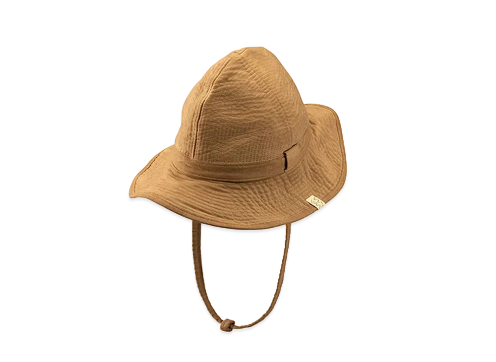 visvim PANAMKA SCOUT HAT (MOLESKIN) "Light Brown"