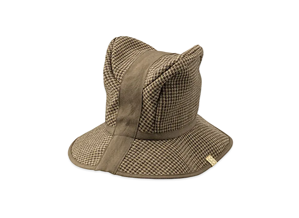 visvim CHESHIRE HAT (TWEED) "Brown"