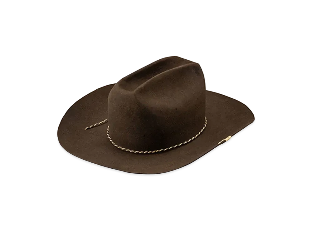 visvim VIN COWBOY HAT "Dark Brown"