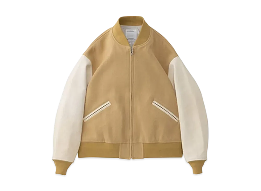 visvim VARSITY JKT (W/L) "Yellow"
