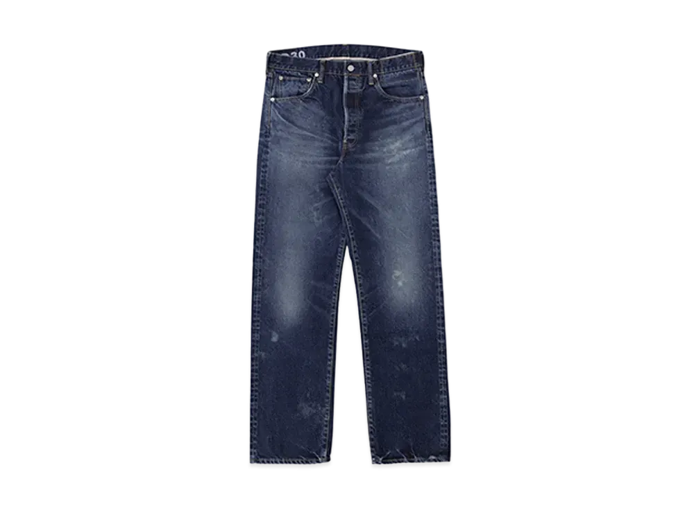 visvim SOCIAL SCULPTURE 01 DAMAGED-30 L32 "Denim"