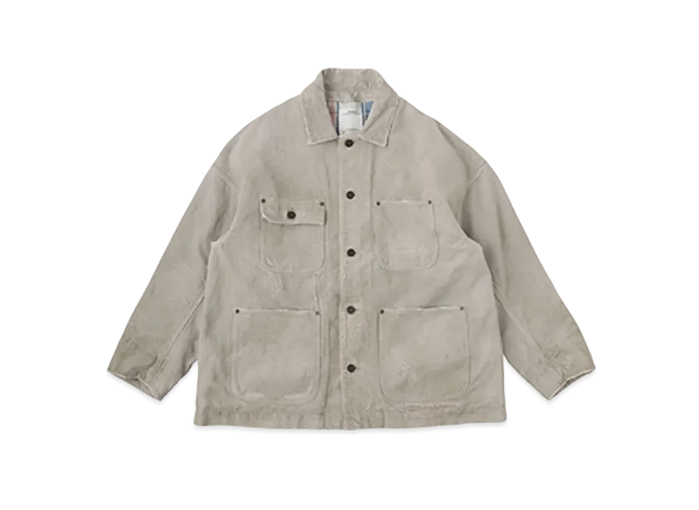 visvim MACRAY COVERALL CRASH "Gray"