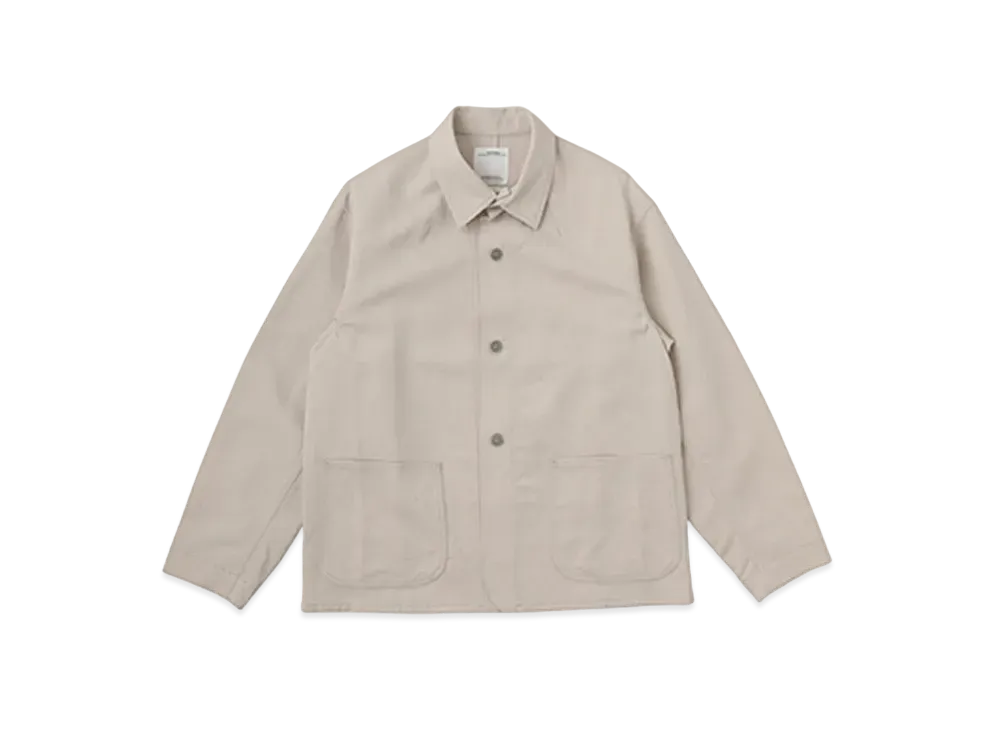 visvim COVERALL (W/L PIQUE) "Ivory"